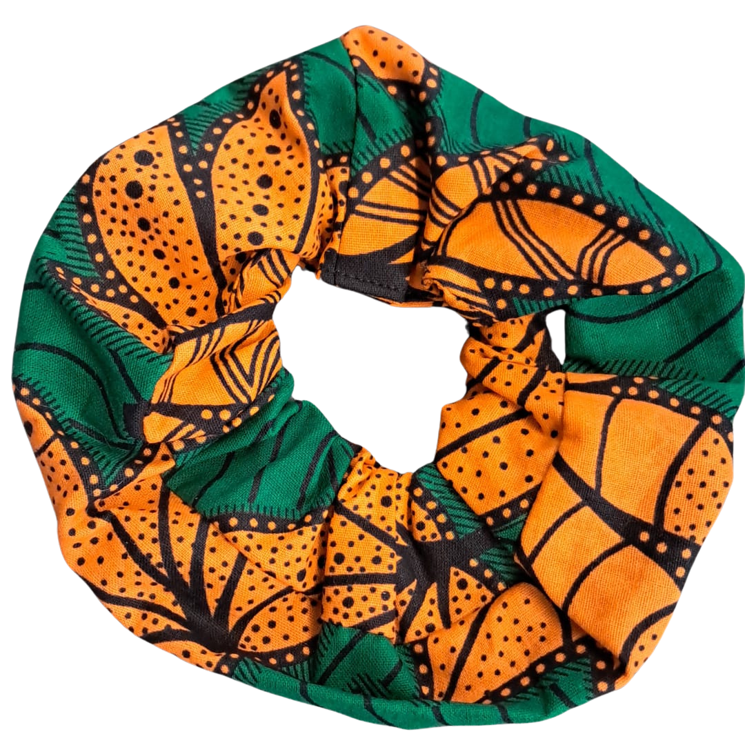 Chouchou orange et vert