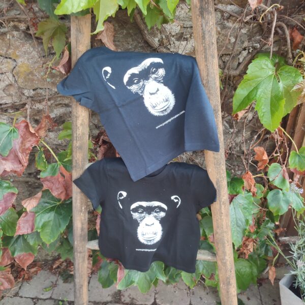 T-shirt enfant bleu noir