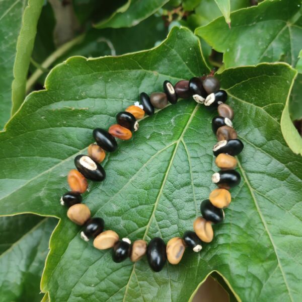 Bracelet en graines de haricots sauvages – Image 4