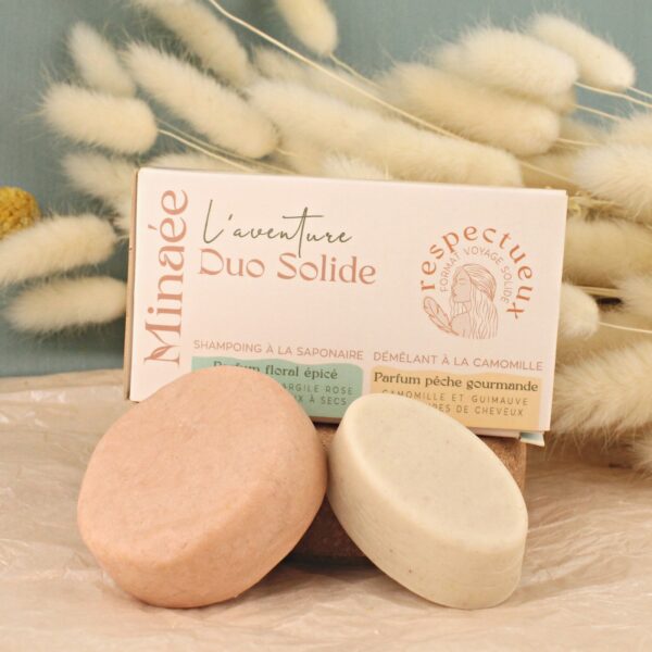 shampoing-et-demelant-solide-duo-voyage-Minaee